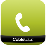 app icon with telephone handset